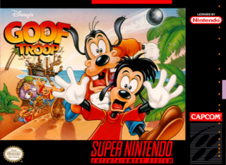 Goof Troop (USA) box art