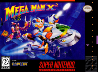 Mega Man X 2 (Capcom) box art
