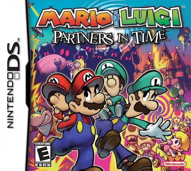 Mario & Luigi - Partners in Time (USA) box art