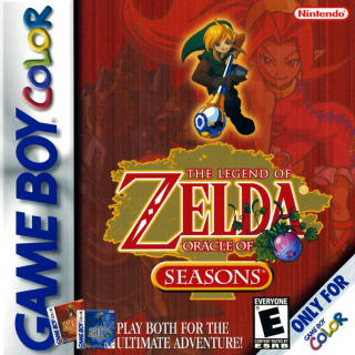 Legend of Zelda, The - Oracle of Seasons (Nintendo) (AU-US) box art