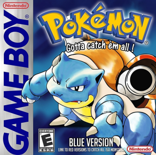 Pokemon - Blue Version (Nintendo) (EU-US) box art