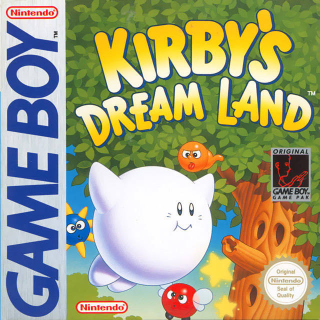 Kirby's Dream Land Rev 0 (HAL Laboratory) (EU-US) box art