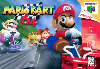 Mario Kart 64 (USA) box art