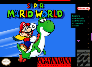 Super Mario World (Nintendo) (USA) box art