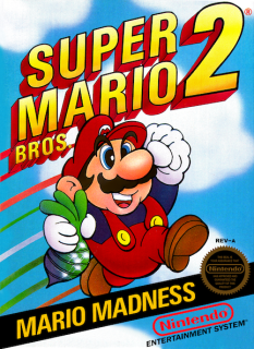 Super Mario Bros. 2 box art