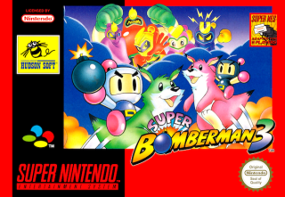 Super Bomber Man 3 (Hudson) box art
