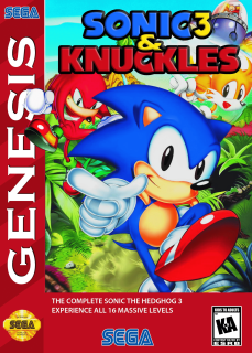Sonic & Knuckles + Sonic the Hedgehog 3 (USA) box art