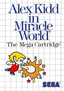 Alex Kidd in Miracle World Rev 1 box art