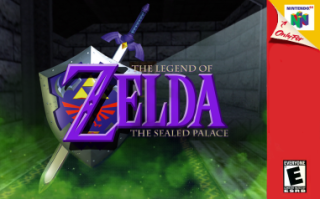 Legend of Zelda, The - The Sealed Palace (USA) (v1.21) (Pirate) box art