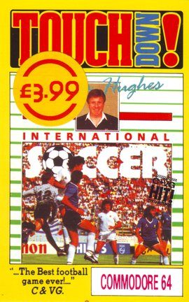 EMLYN HUGHES C64 box art