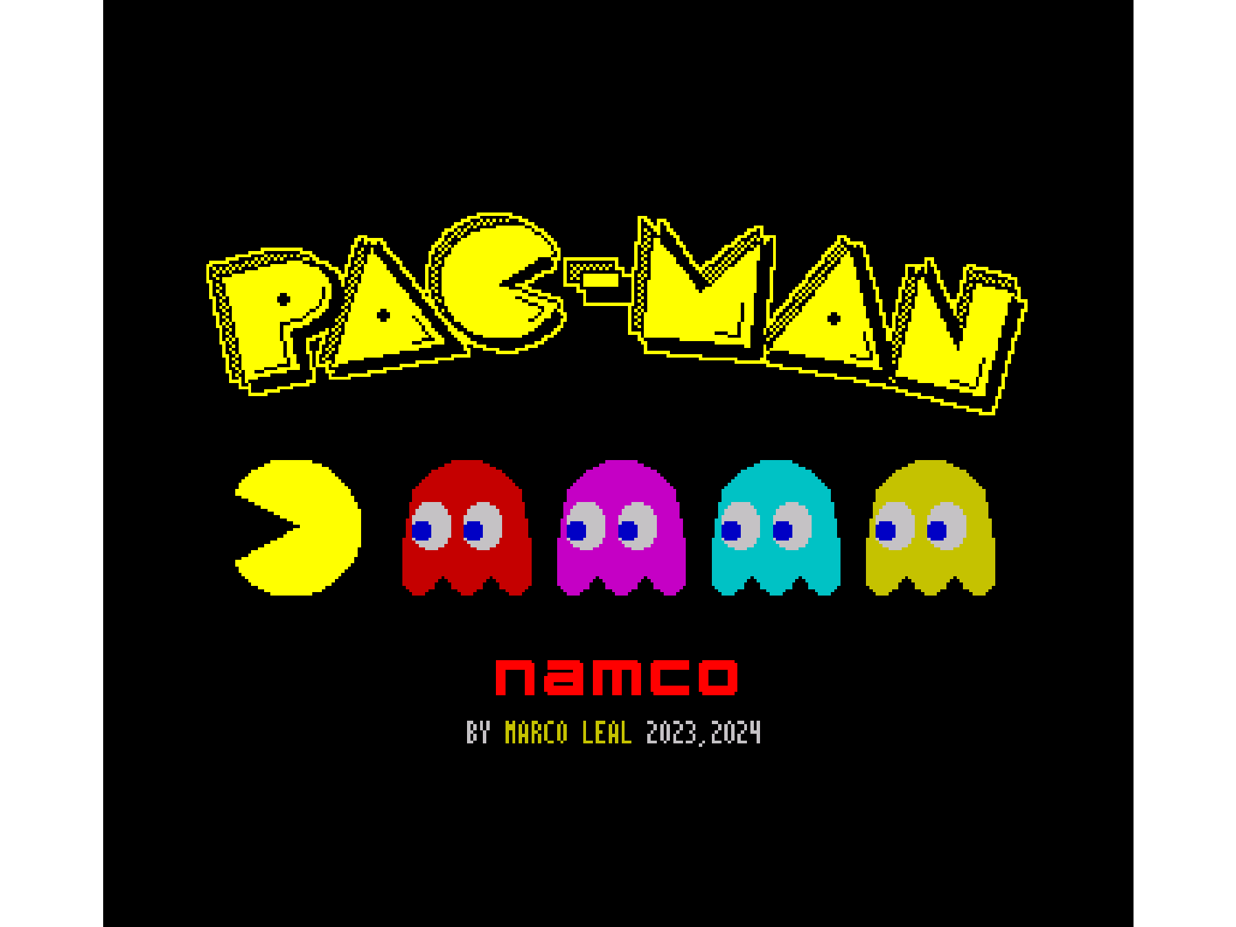 Pac-Man (ZX Spectrum) box art
