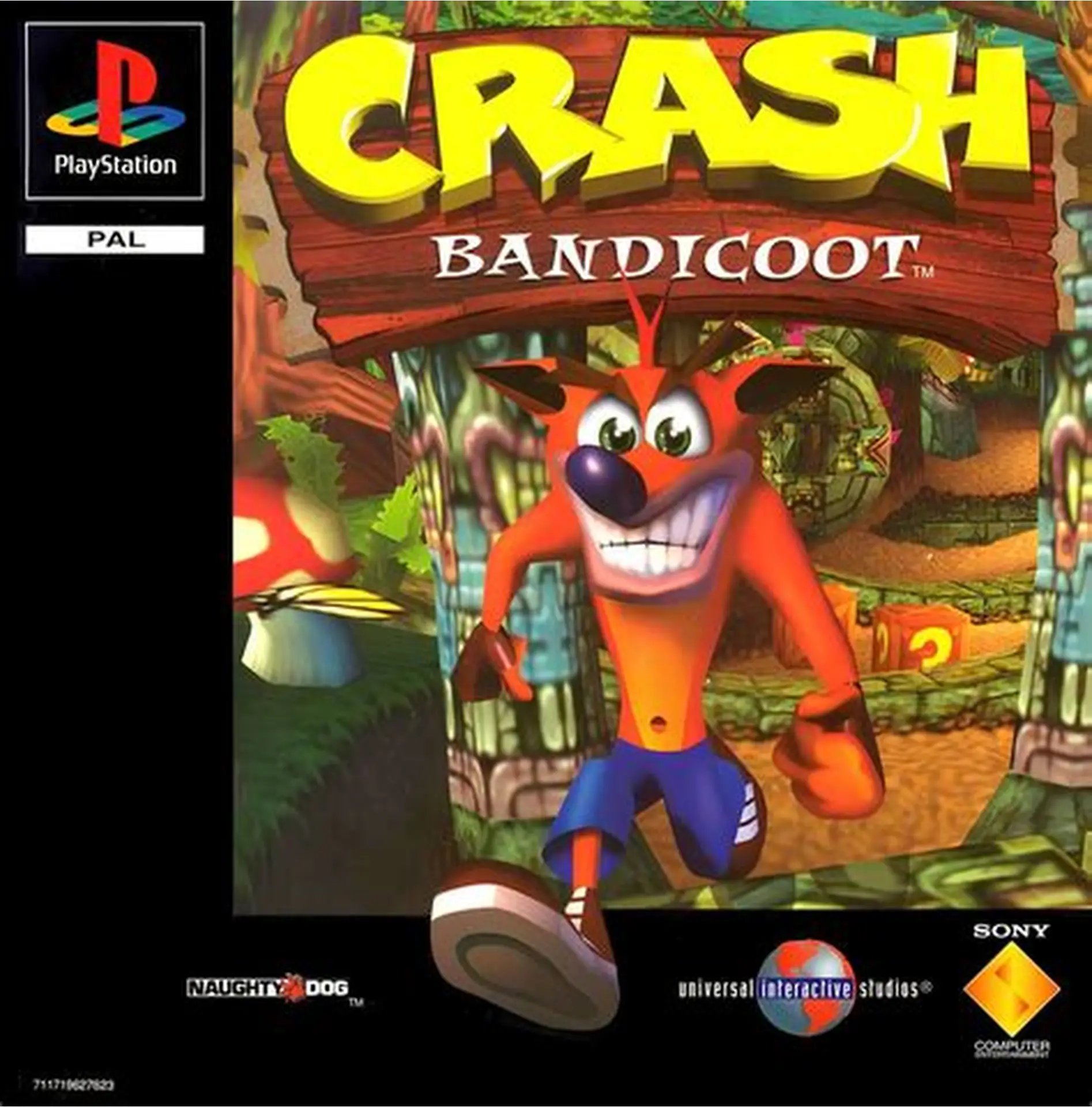 Crash Bandicoot 1 box art