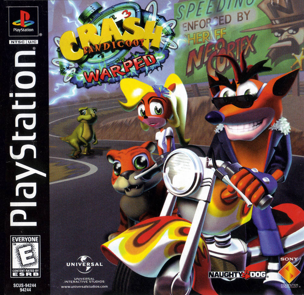 Crash Bandicoot 3 box art