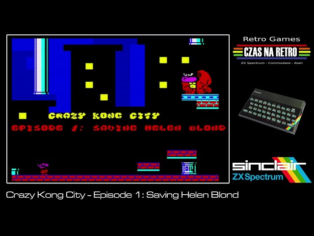 Crazy Kong City - Episode Crazy Kong City - Saving Helen Blond box art